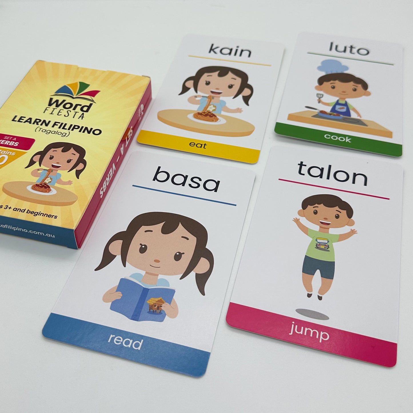 Filipino Flashcards - Twin set