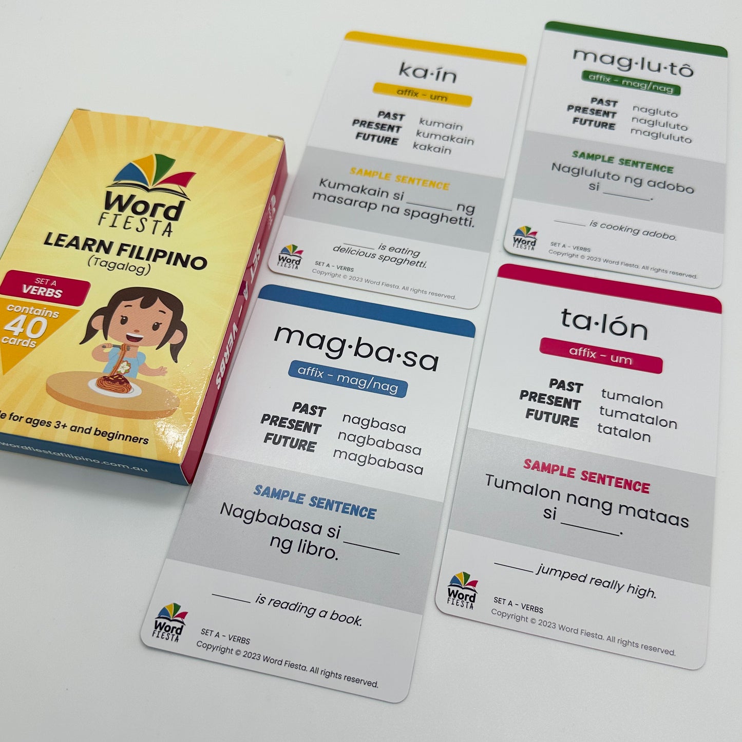 Filipino Flashcards - Twin set