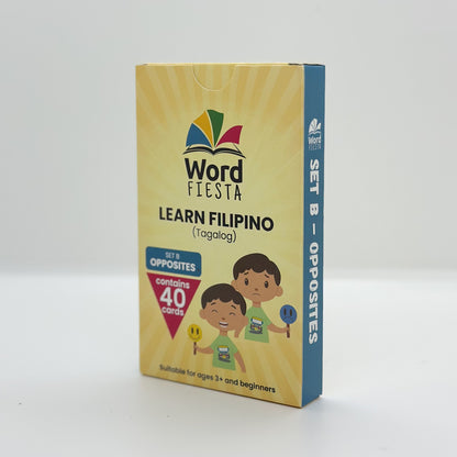 Filipino Flashcards - Opposites and Adjectives