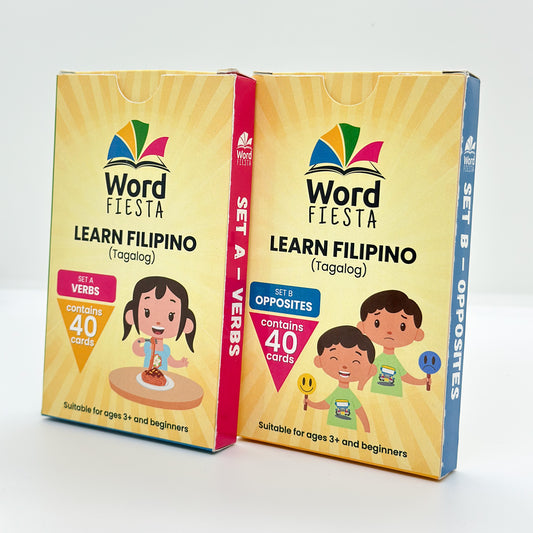 Filipino Flashcards - Twin set